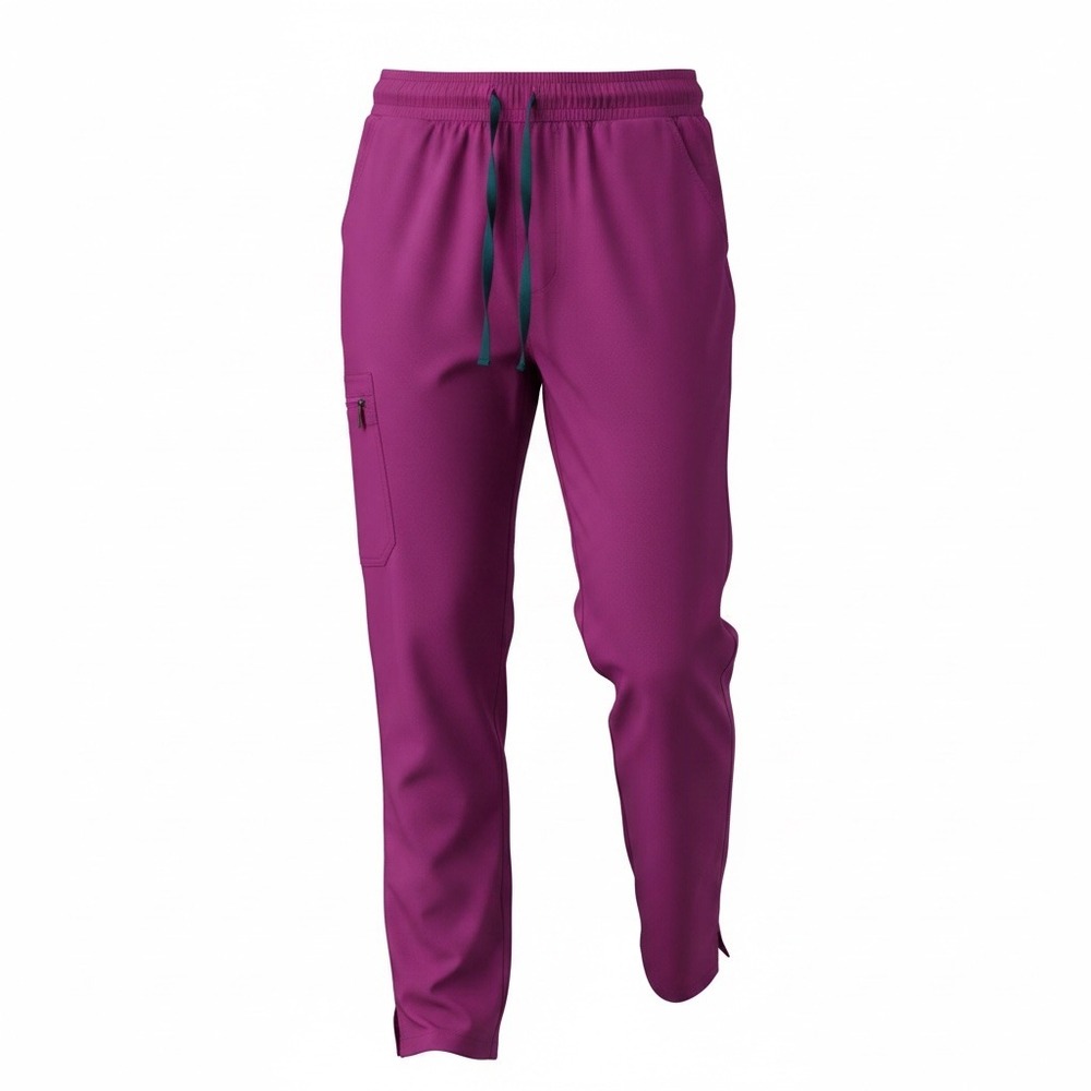 FIGS HW Yola Cargo Scrub Pants  Women's Size XL Purple Uniform Medical Utility